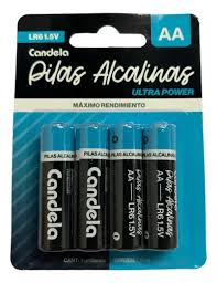 pilas doble AA CANDELA