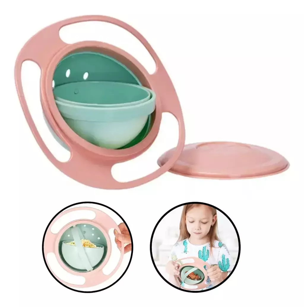 Plato Para Bebes Giratorio Antivuelco Giro Bowl Tazon