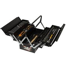Caja de herramientas LUSQTOFF Plegable 64PCS