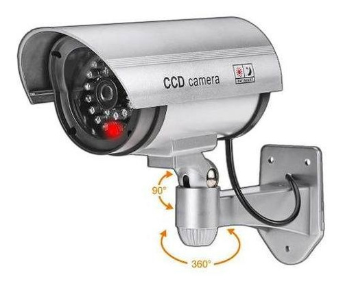 Camara falsa con luz roja