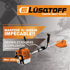 Desmalezadora LUSQTOFF 52cc GARDEN PLUS Semiprofesional