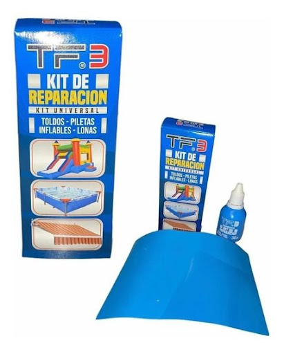 Kit reparacion para piletas peloteros y toldos TF3