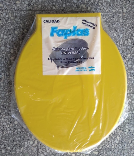 Tapa inodoro FAPLAS amarilla