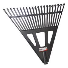 Rastrillo barrehojas pvc grande