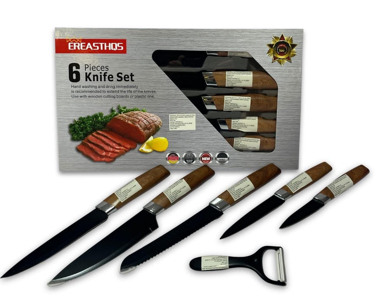 Cuchillo 6 en 1 