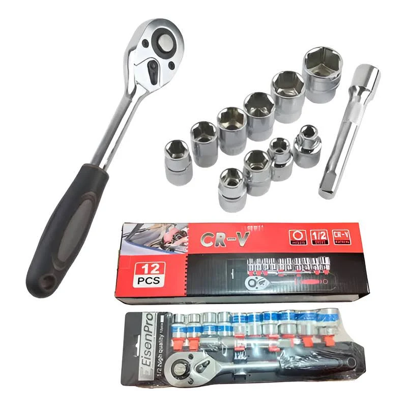 Juego llave criquet 3/8 12 PCS EISENPRO