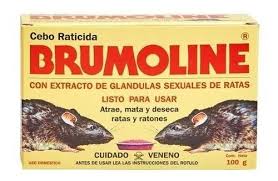 Brumoline cebo veneno roedores 