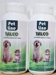 Talco para perros y gato antiparasitario
