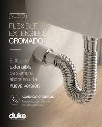 SIFON EXTENSIBLE DUKE CROMADO 40/50MM SIN STOCK