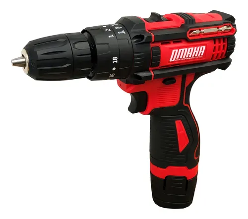 Taladro percutor inalambrico omaha 12v Incluye cargador y bateria atornillador
