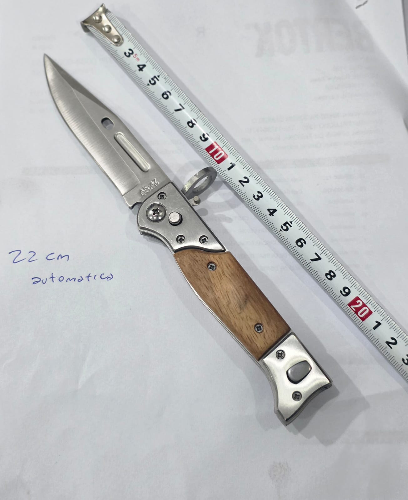 Cuchillo navaja 22cm ak47