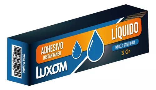 Pegamento instantaneo LUXOM GEL