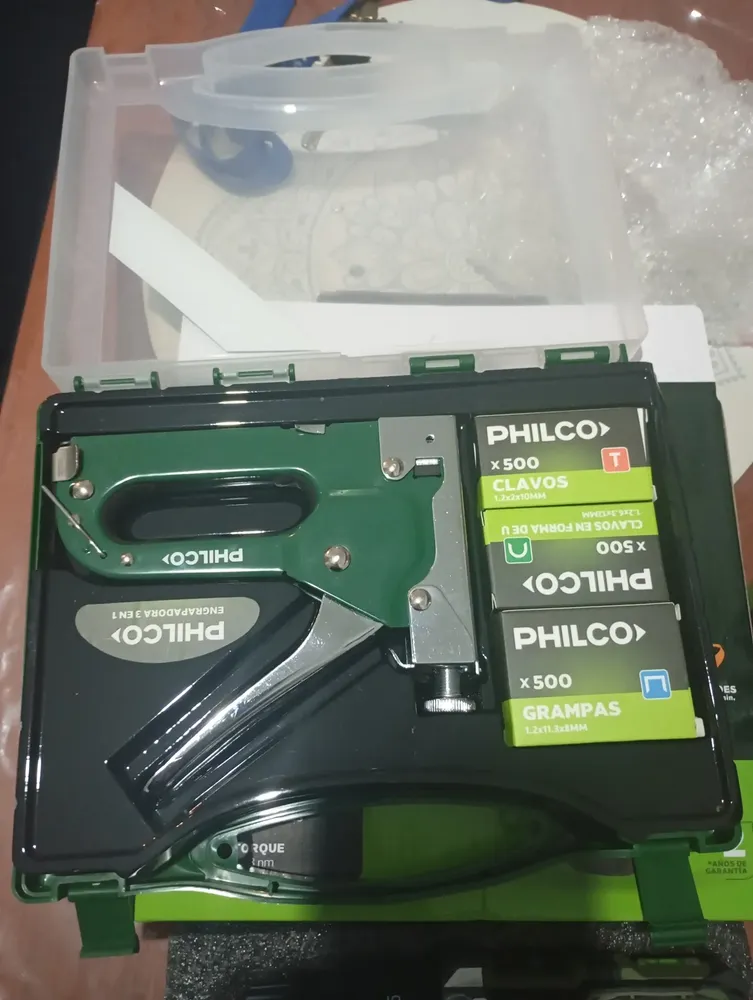 Engrampadora 3en1 PHILCO con valija