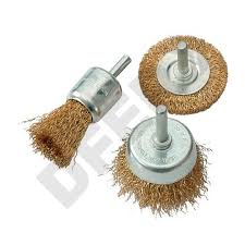 Cepillo para taladro 3pzs