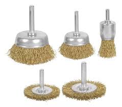 Cepillo para taladro 5pzs