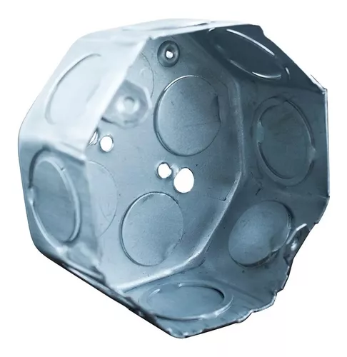 Caja de chapa octogonal  