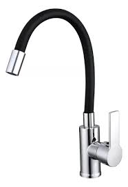 Griferia monocomando pico flexible