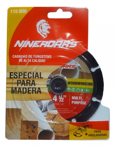 Disco carburo de tungsteno 180mm (Tipo woody aliafor))