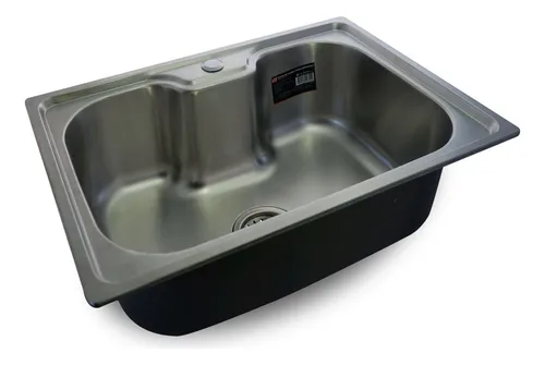 Bacha de cocina Lusqtoff Doble Acero inox