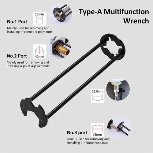 Llave ajustable plomero METALICA