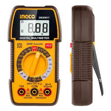 DM360011 - TESTER MULTiMETRO DIGITAL 600V INGCO sin stock