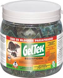 Caramelera gel-tek bloque x1kg RATICIDA